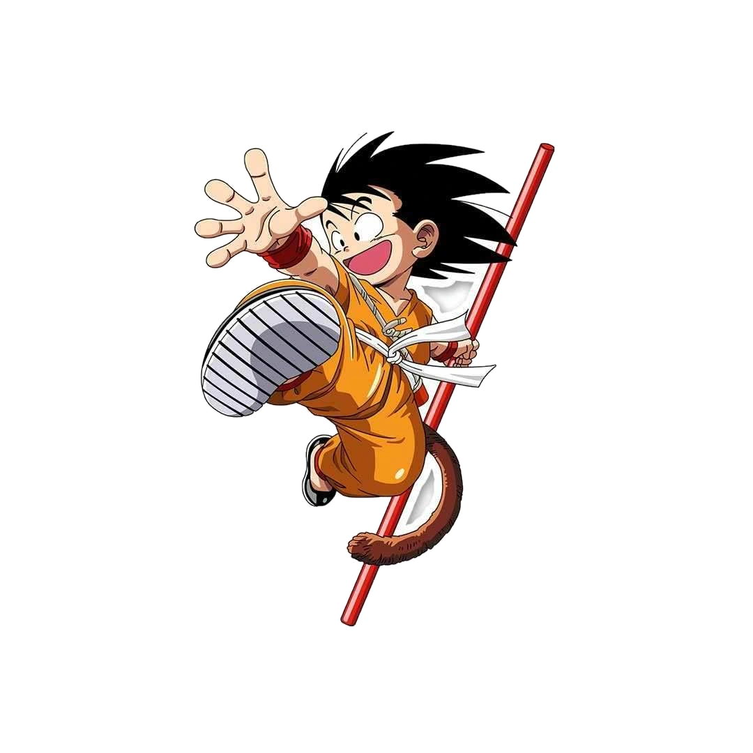 Kid Goku Sticker